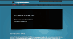 Desktop Screenshot of elpayasocobrador.com